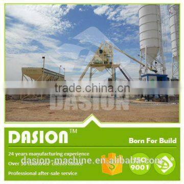 HZS50 50m3 ready mix concrete batching plant from professional manufacturer