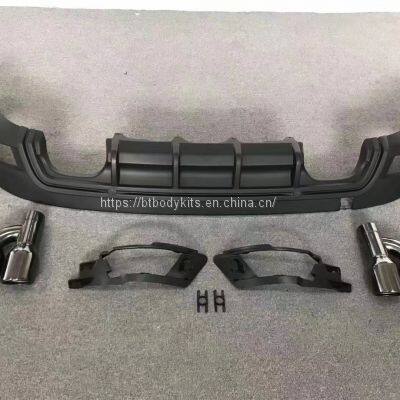 BT 2016-UP Jaguar F-PACE SC Front Bumper With Lumma Style Diffuser Combo photo-2