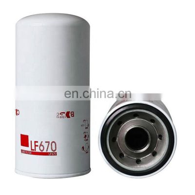 Filter LF670 Engine Parts For Truck On Sale