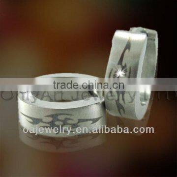 fashional small order wholesale price mens hoop earrings with top quality paypal acceptable