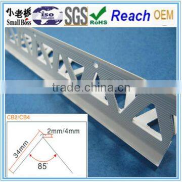 2014 New drywall corner bead / pvc plastic drywall corner bead for protecting wall