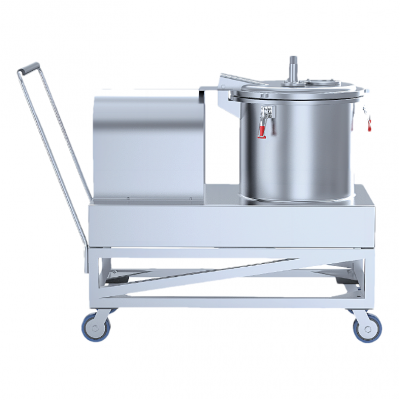 The Factory Supplies PSB450 Series 316L Stainless Steel Small Laboratory Filter Bag Type Plate Centrifuge