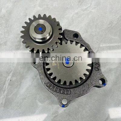 Diesel engine spare parts oil pump 493-5792 493-9587 for Komatsu 6D102 6D105 6D108