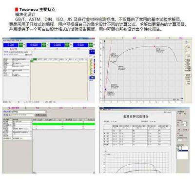 Testing machine software