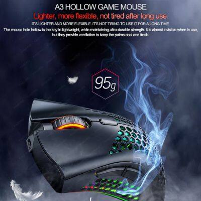 New Product Ideas A3 RGB Wireless Mouse Rechargeable Keys Are Silent Vertical Mouse 2.4ghz Wireless Optical Mice photo-6