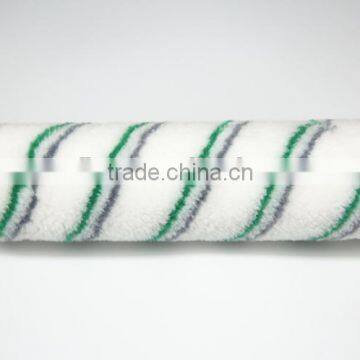 9" acrylic roller cover double stripe blue and grey