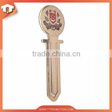High quality metal bookmark clip