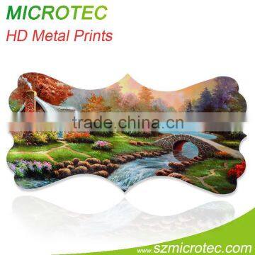 HD metal photographs for sublimation