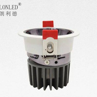 LED Spotlight Anti-glare Downlight COB 8° 15° 24° 36° 50° Home Lighting Engineering 8W 12W 18W Project Focus Spotlight photo-2