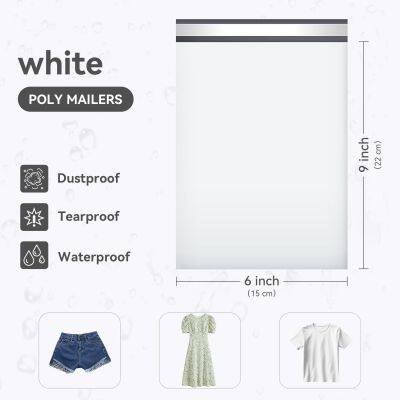 Thick Self-Seal Adhesive Waterproof Tear-Proof Shipping Mailer Courier Bag for Underwear Socks Skirts Hats Shirts Pants and Shoes and Makeup photo-2