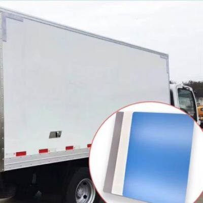 Hochwertige farbige FRP-Panel-Platte mit Gelcoat, Glasfaserplatte für LKW-Anhänger, Wohnmobile, Frachttransporterkarosserien. Fertigungsdienst für gebogene FRP-Paneele