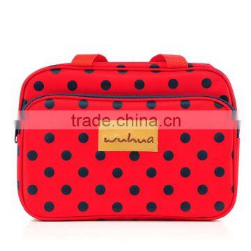 Stock Dot Nylon Mommy Handbag Ladies Bags Holding Baby Bag Handbags Wholesale photo-2