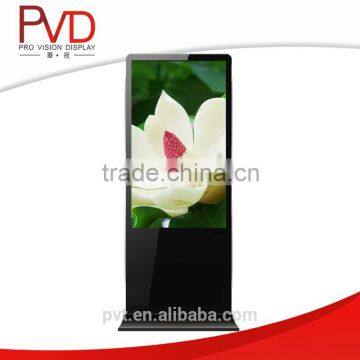 46" Mass supply high resolution interactive kiosk advertising totem lcd display