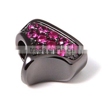 Hot Sale Colorful Bright Clasp, High Class 925 Sterling Silver Clasp, Shiny Luxury Diamond Clasp photo-2