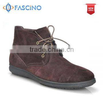 Men's leather boots