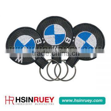 Embroidered Leather Keychains__004