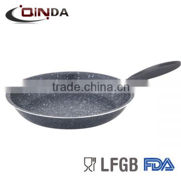 Aluminum marble coating fry pan QD-F022