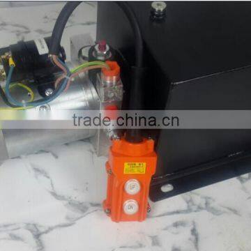 Wireless Remote Control 12v Hydraulic Power Units for 12 Ton Trailers