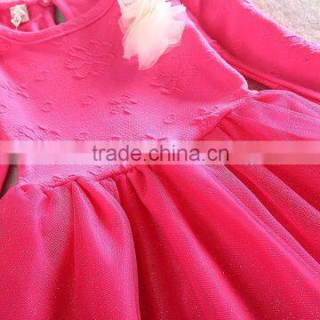 Kids Dress For 3-7 Y Girls New Pattern Children Spring Girl Dress 2015 Fashion Kids Flower Girls Dress photo-6