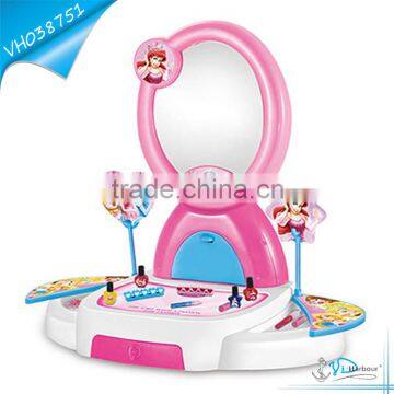 Girls Games Dress up Make up Chair Mirror Set for Girl