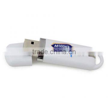 plastic material trident flash drive 2.0 with cap