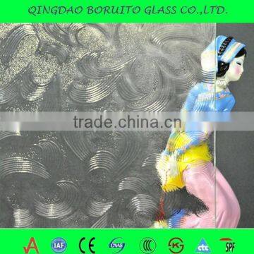 3MM 3.5MM 4MM 5MM 6MM Clear and Colored Karatachi Patterned Glass photo-4