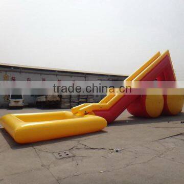 Industrial Inflatable Water Slide / Jumbo Water Slide Inflatable With Pool photo-1
