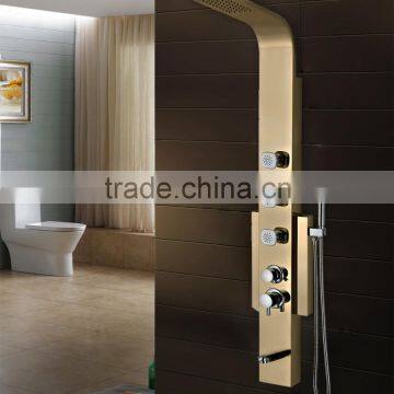 304 Stainless Steel Yellow WALL Mounted Shower Panel ASP072 photo-2