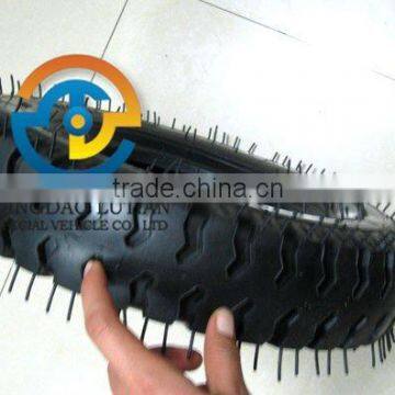 wheelbarrow tire, rubber wheel 4.00-8