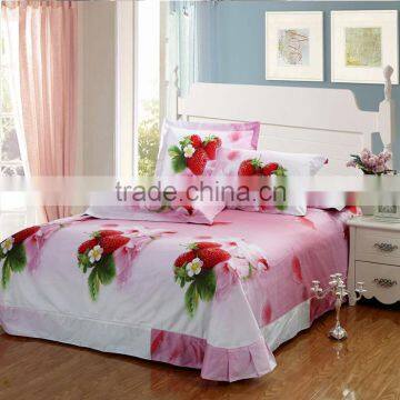 New Design Elegant Flower Printing Colorful Bed Set                        
                                                Quality Choice