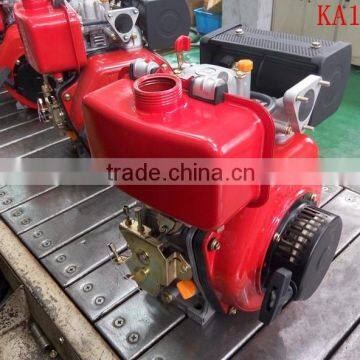 Single-Cylinder and Four -Stroke recoil start 5HP air-cooled diesel engine (KA173F)