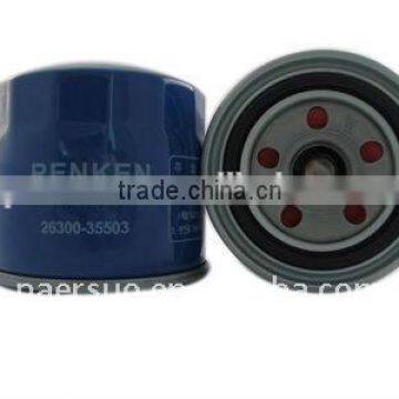 WHOLESALE AUTO PARTS OF ENGINE OIL FILTER 26300-35503