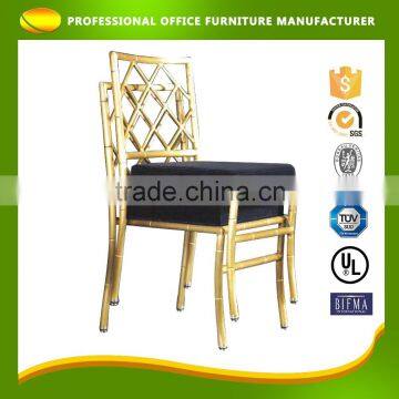 OEM Factory Price Fabric Banquet Aluminum Metal Chair