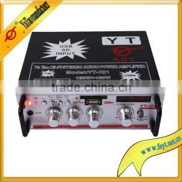 hi fi stereo mini quad power amplifier for car radio