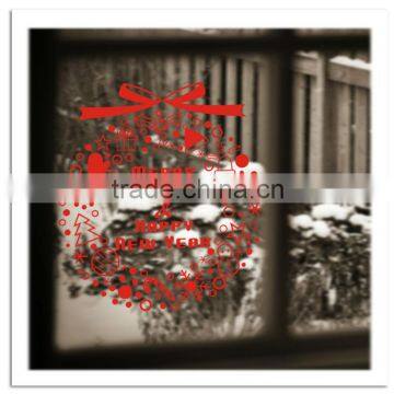 [Alforever]Christmas wreath wall decals