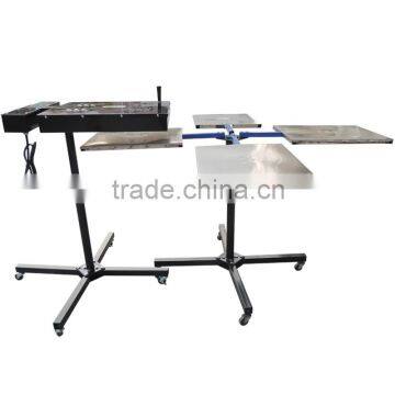 Table T Shirt Carousel Screen Printing Machine With Flash Dryer photo-6