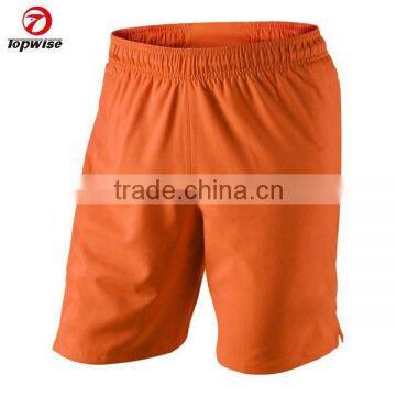 Orange Sublimation Printing Wholesale Soccer Shorts OEM Service