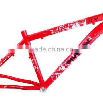 alloy Mountain bike frame XC58 Red