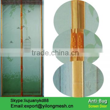 100% Polyester Anti-Mosquito Magnetic Soft Screen Door