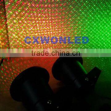 Waterproof garden laser lamps colorful beautiful rotating outdoor laser light christmas decoration for trees and glass