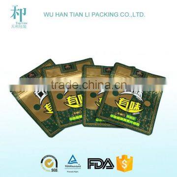 Aluminizing Standing up Pouch for Snack Packaging