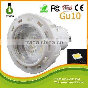 2015 wholesale gu10 CCT 7w cob led lighting spot with ce rohs