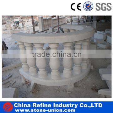 White marble pillar design