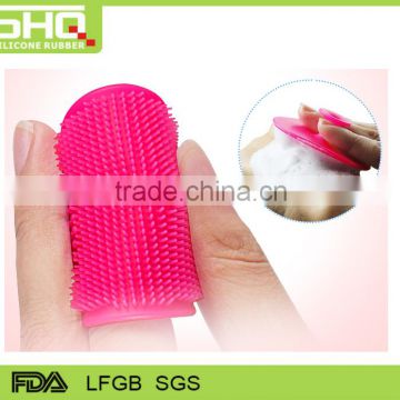 easy cleaning soft beauty massager silicone face cleaner wholesale facial brushes