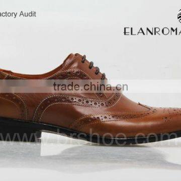 Hot-sale Brogue Leather Lace up Shoe Men Dress Shoes With Custom Logo Quality Choice photo-2