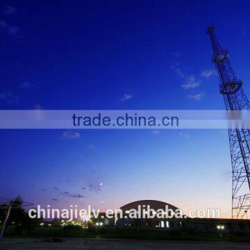 Galvanized Monopole Communication Antenna Tower