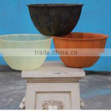 lighted ornamental colorful cheap plastic flower pots wholesale