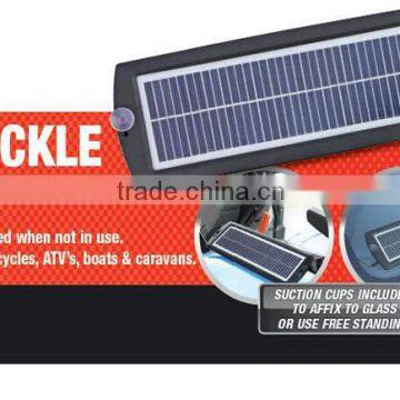 3W 12V DC Car Solar Battery Charger With Cheap Price photo-3
