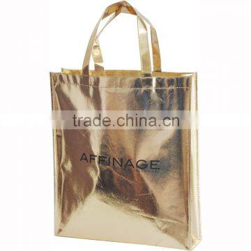 Metallic Laminated non-woven Handbag