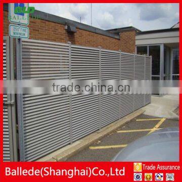 custom shape wall aluminum cast fence